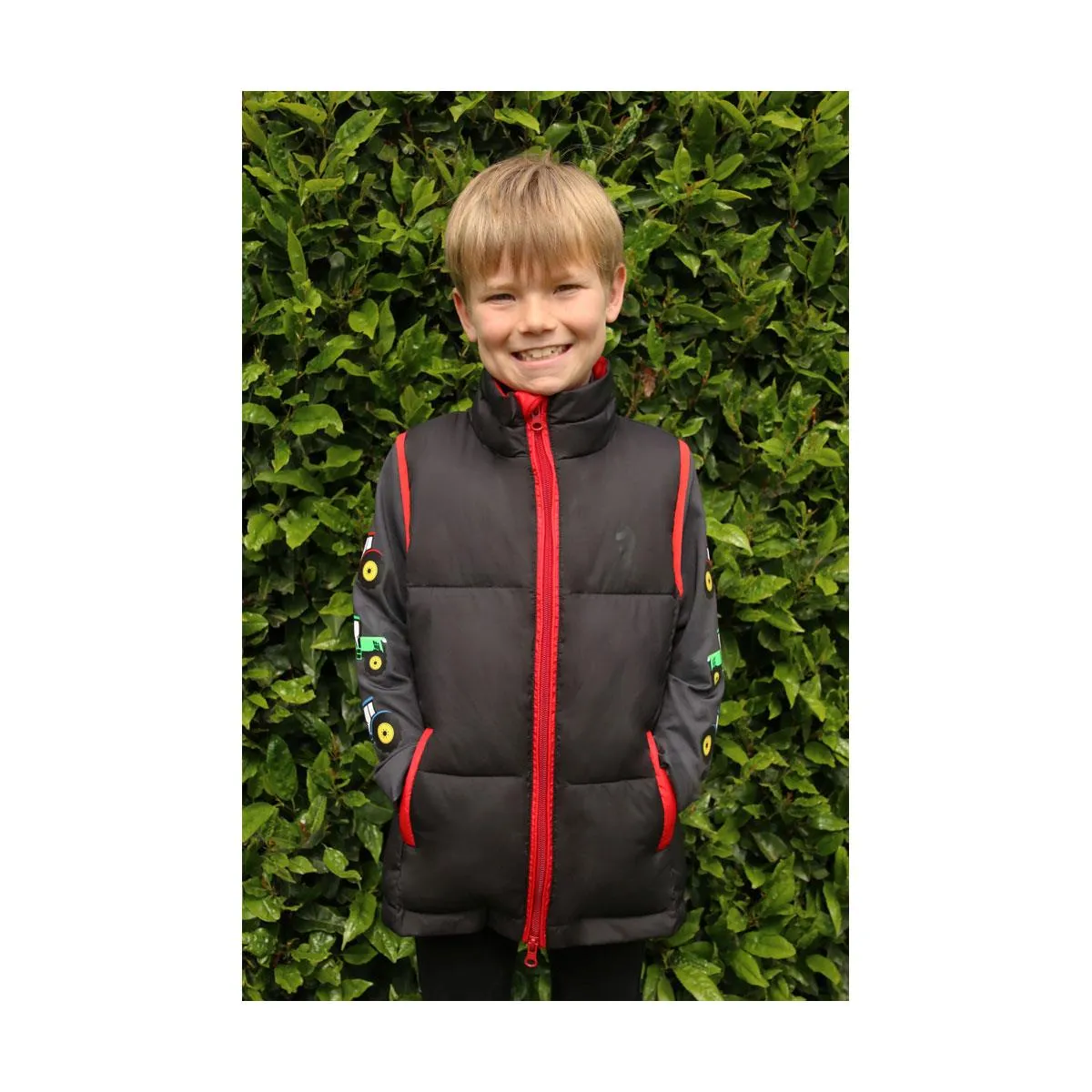 Tractor Collection Padded Gilet by Little Knight
