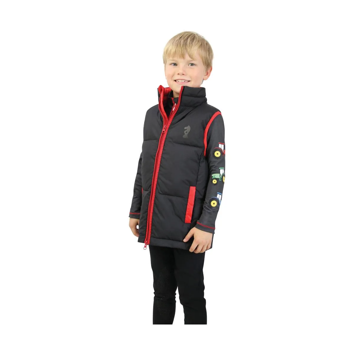 Tractor Collection Padded Gilet by Little Knight