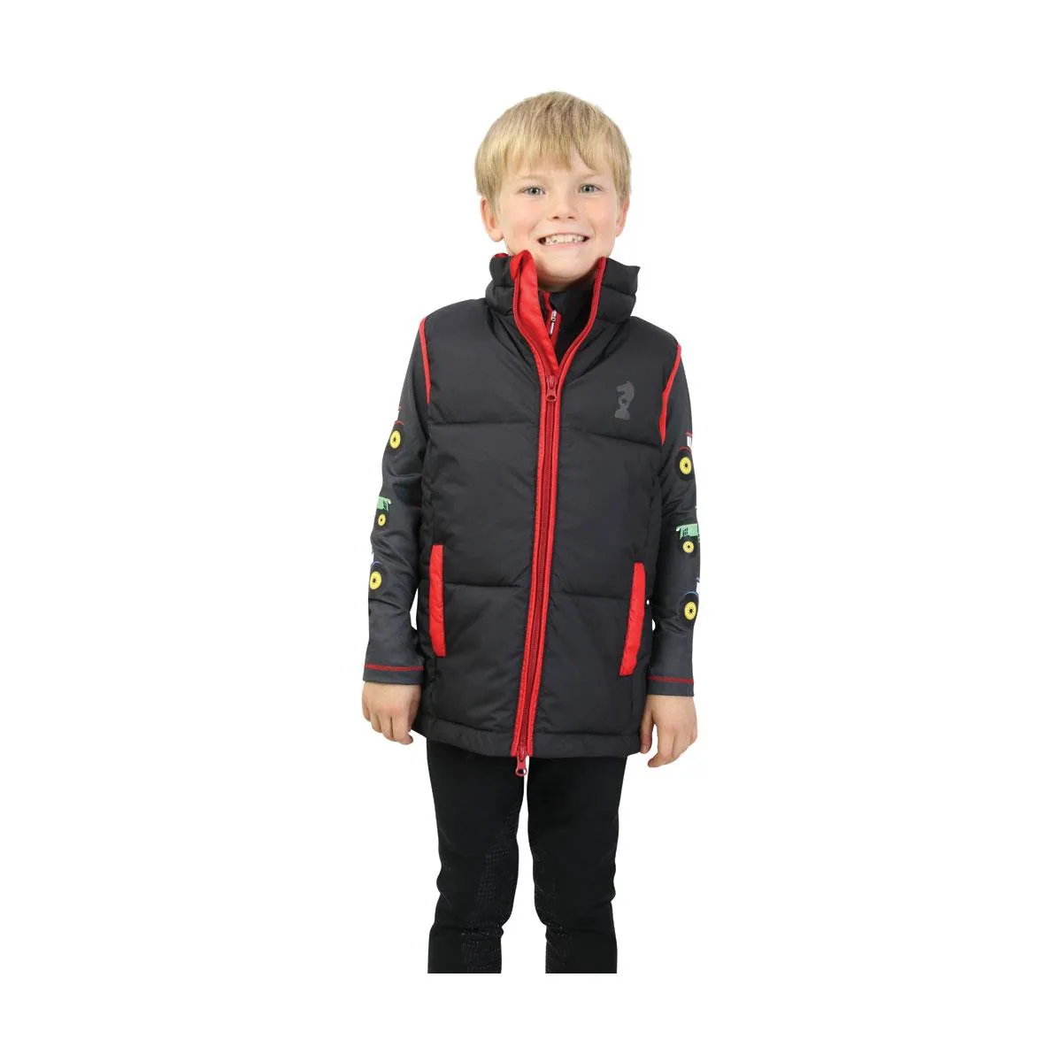 Tractor Collection Padded Gilet by Little Knight