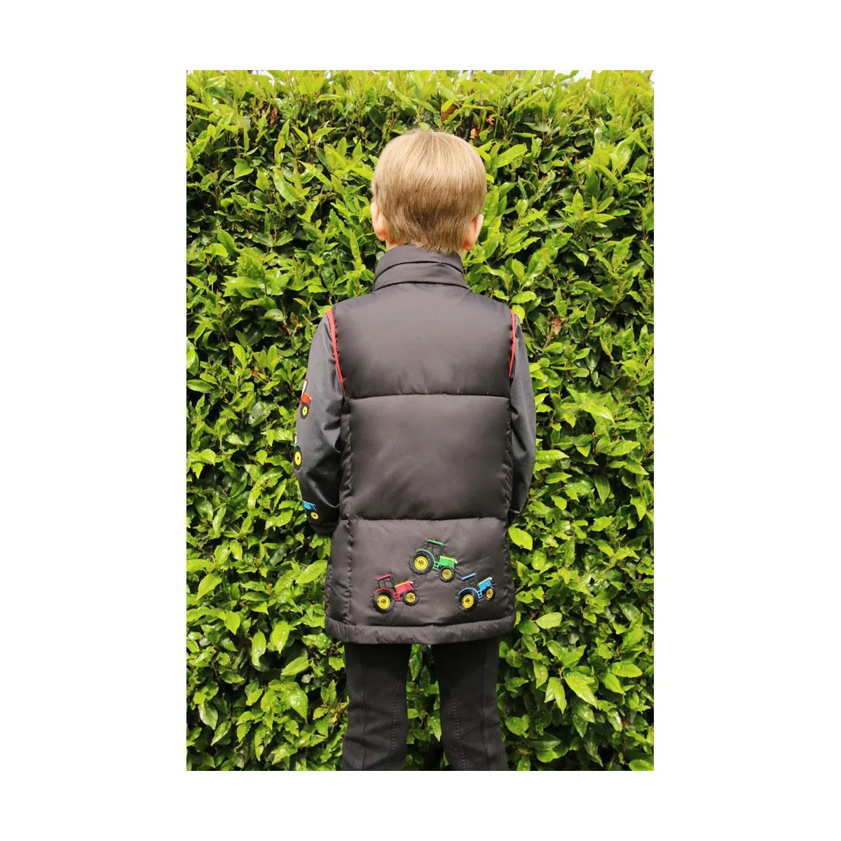 Tractor Collection Padded Gilet by Little Knight