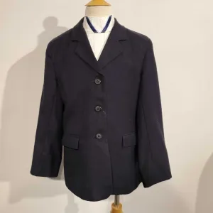 TuffRider Navy Hunt Coat Kids 14
