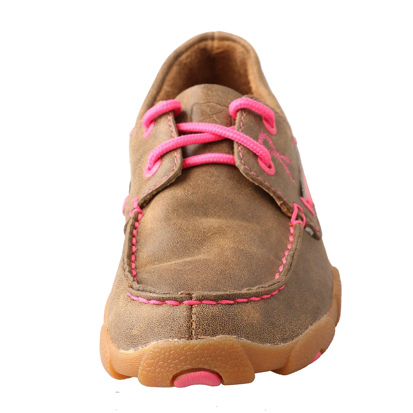 Twisted X Kid's Bomber and Neon Pink Boat Shoe