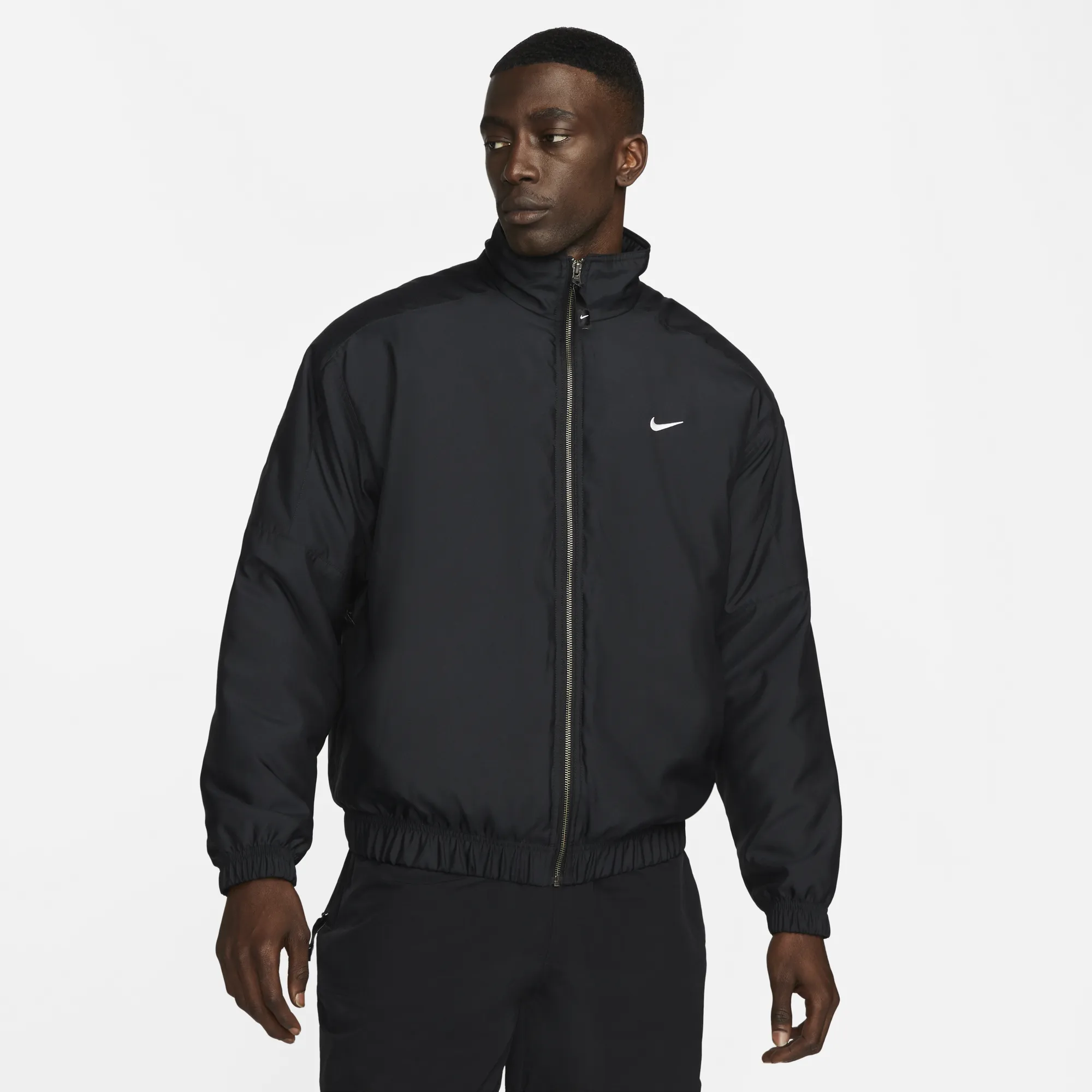 U NK SOLO SWSH SATIN BOMBER JACKET