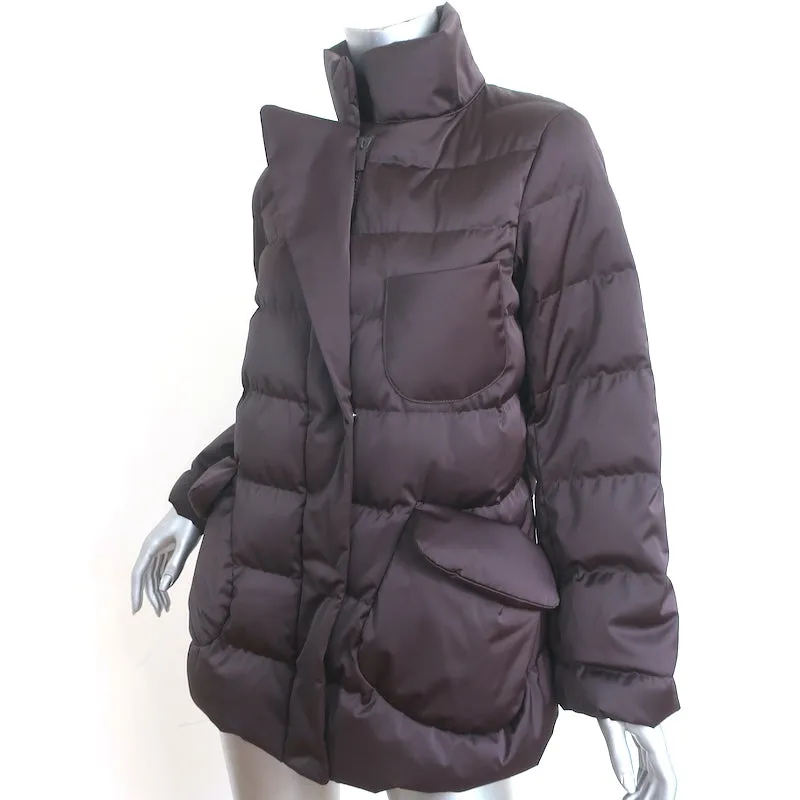 Uniqlo  J Jil Sander Down Puffer Jacket Dark Brown Size Small