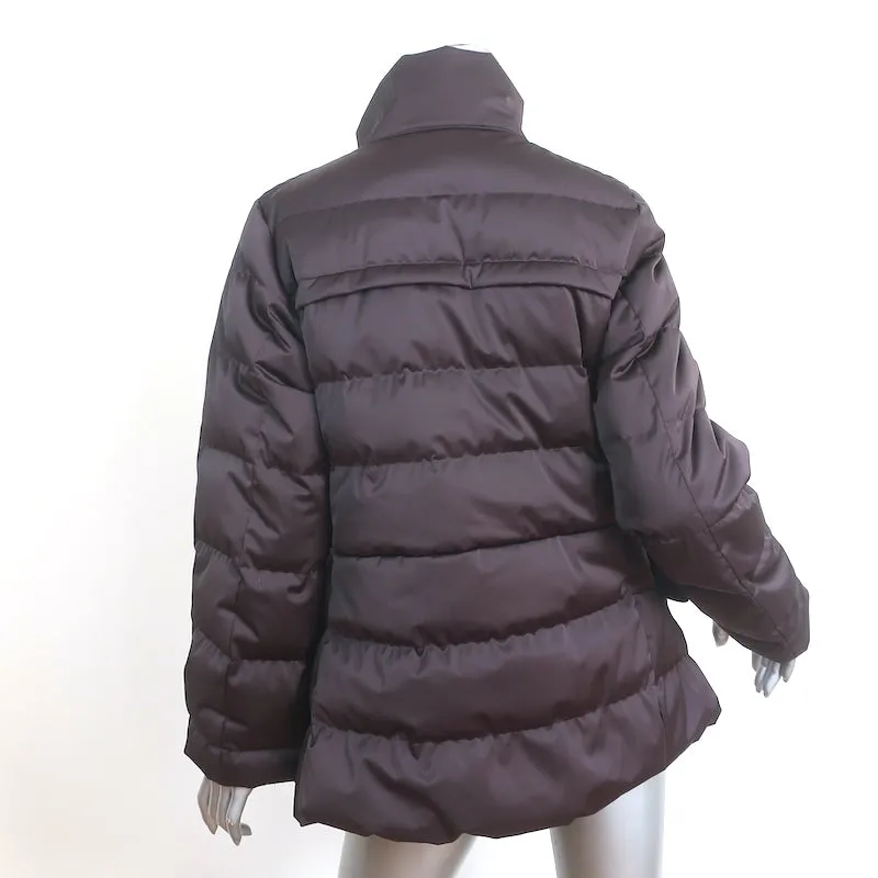 Uniqlo  J Jil Sander Down Puffer Jacket Dark Brown Size Small