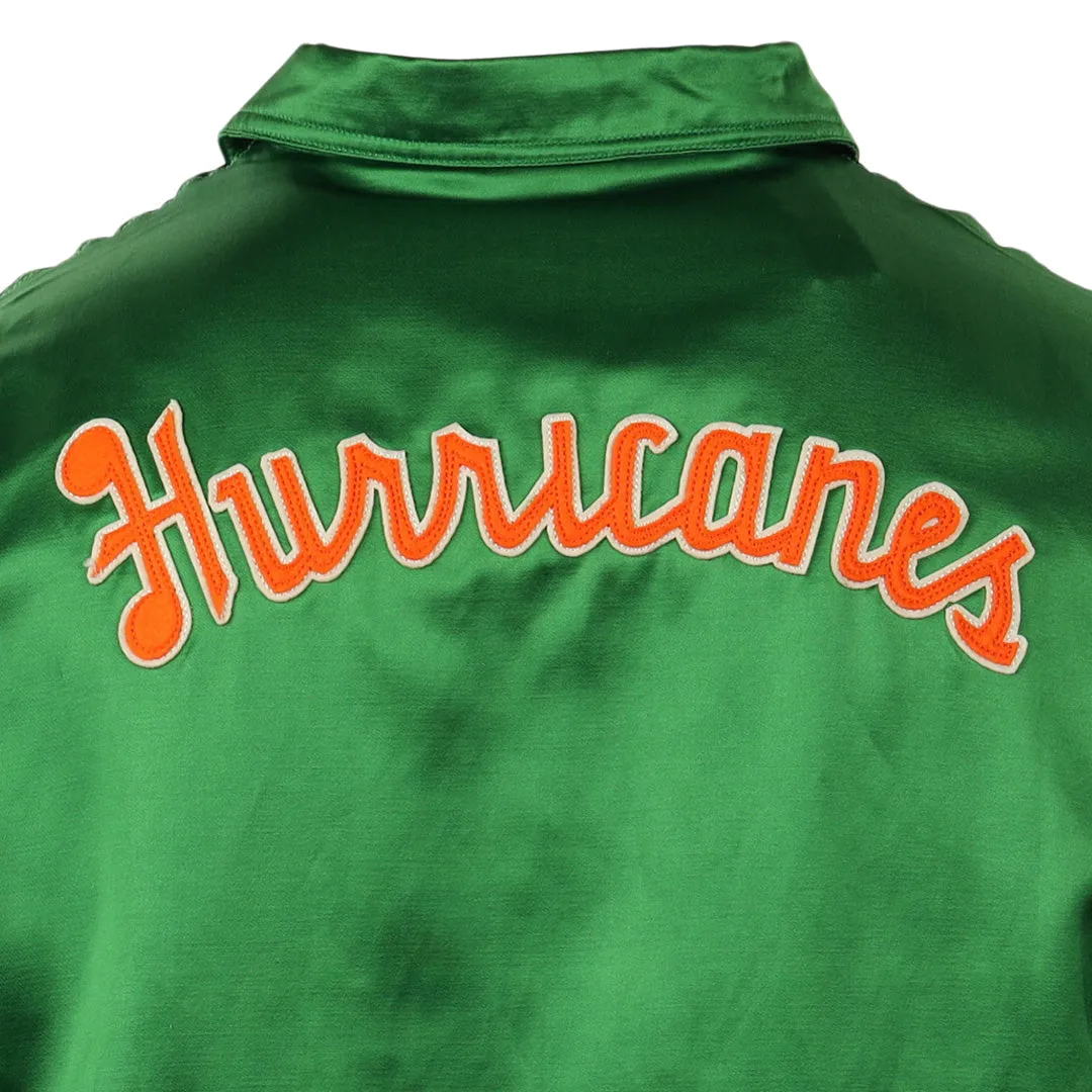 University of Miami Satin Windbreaker