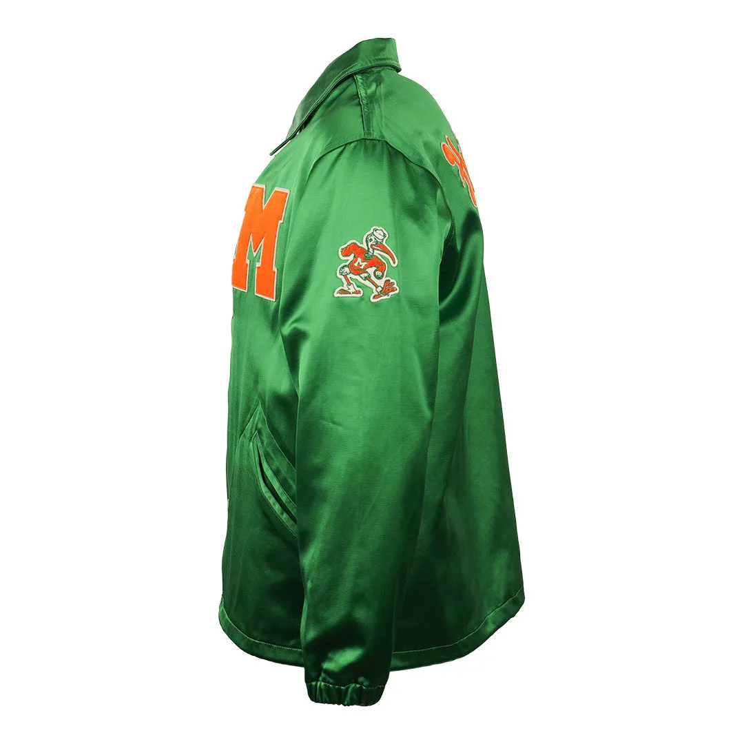 University of Miami Satin Windbreaker
