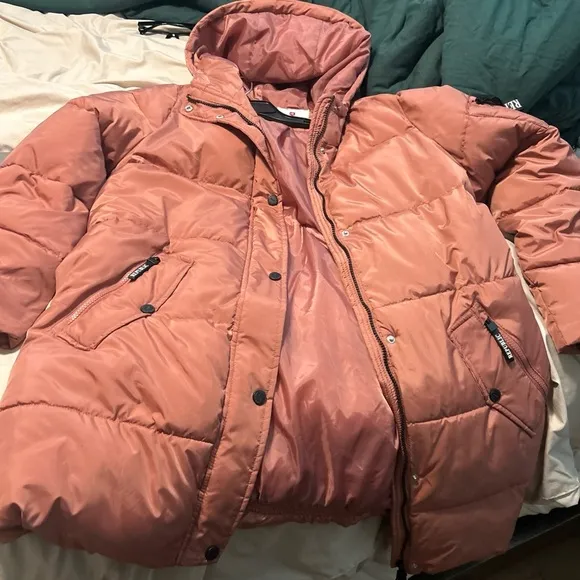 Urban Republic Pink Puffer Coat. New