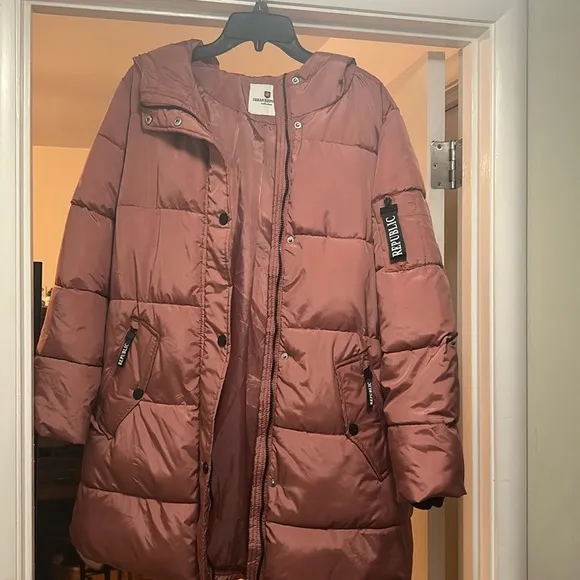 Urban Republic Pink Puffer Coat. New