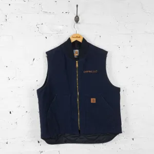 Vintage Carhartt Sleeveless Gilet - Navy - XL