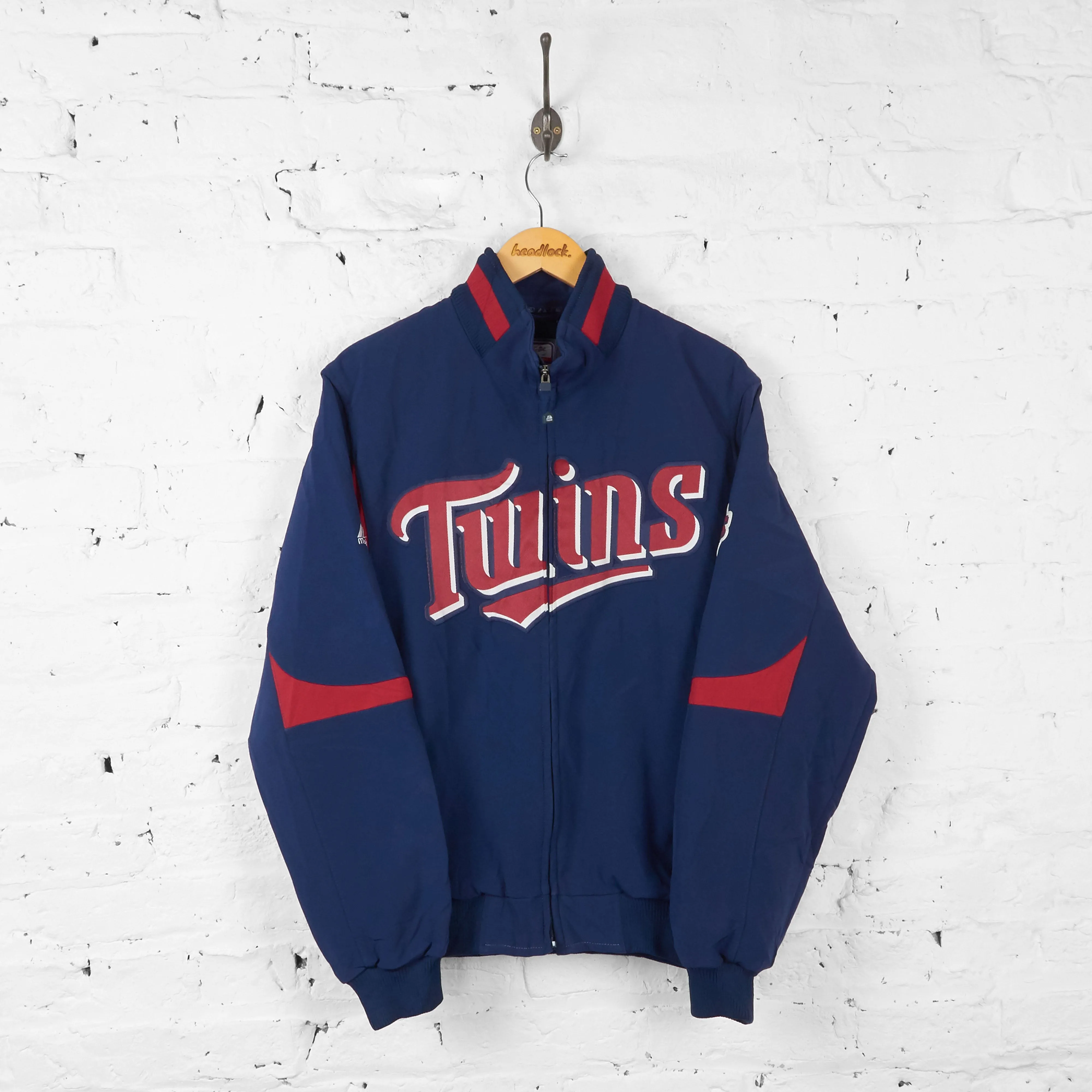 Vintage MLB Minnesota Twins Baseball Jacket - Navy - M