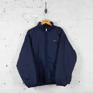 Vintage Nike Padded Jacket - Navy - L