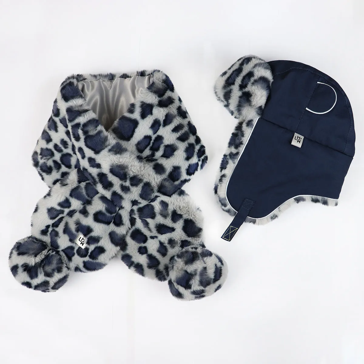 Voyager Kids Scarf: Leopard