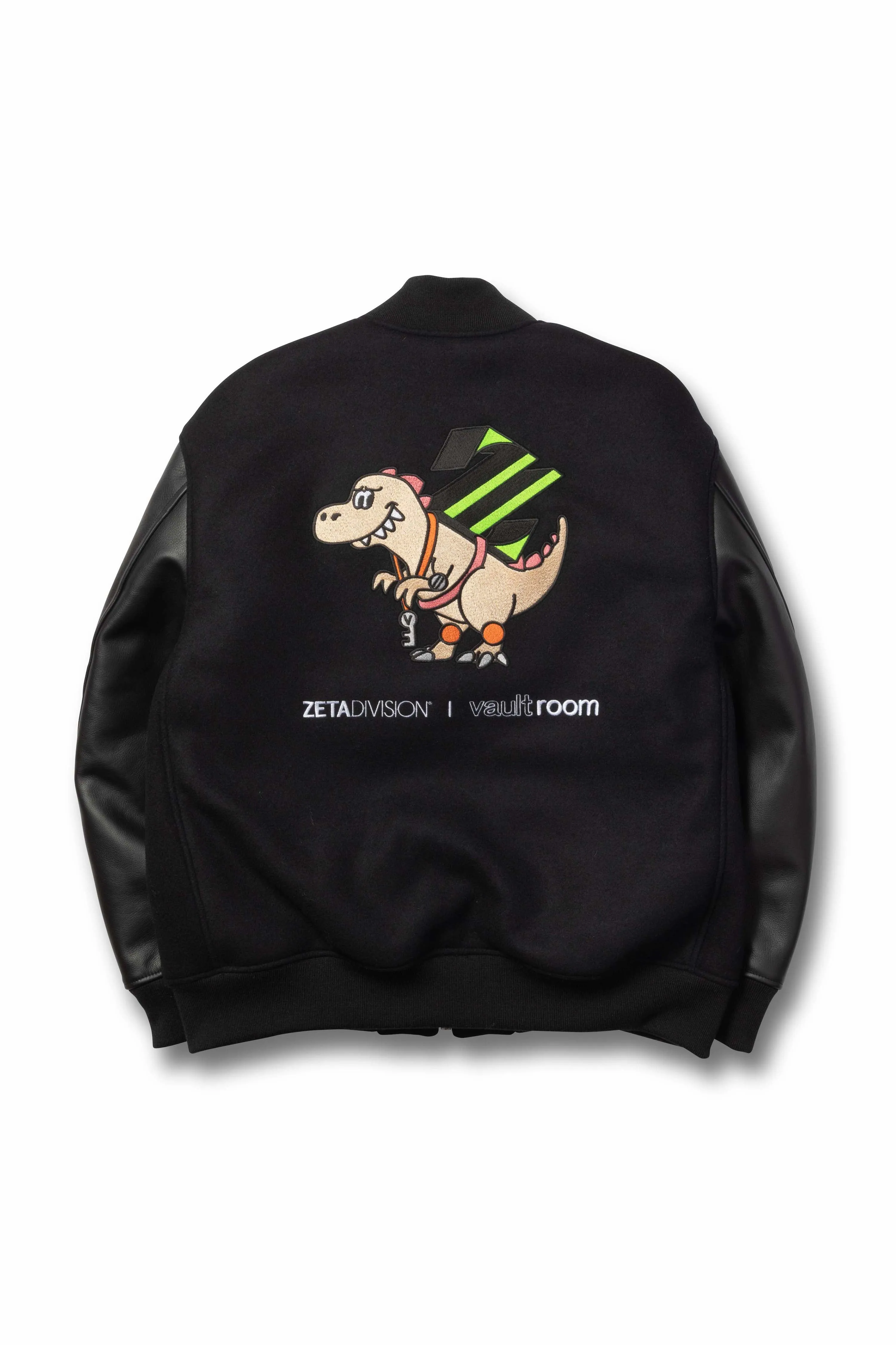 VR × ZETA LEATHER BOMBER JKT