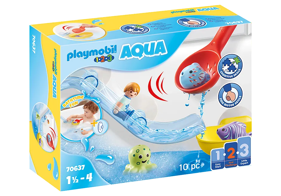 Water Slide with Sea Animals