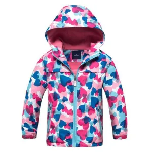 Windbreaker Polar Fleece Windproof Jacket - Sky Blue