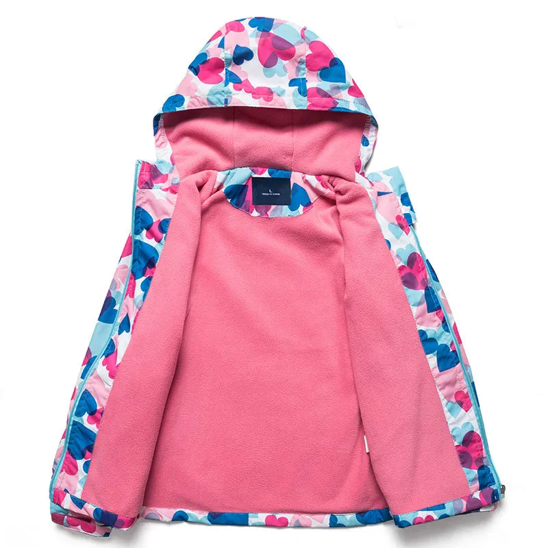 Windbreaker Polar Fleece Windproof Jacket - Sky Blue