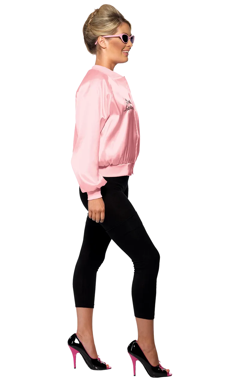 Womens Grease Pink Ladies Jacket Costume