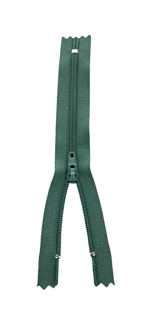 YKK Nylon Zip Bottle Green