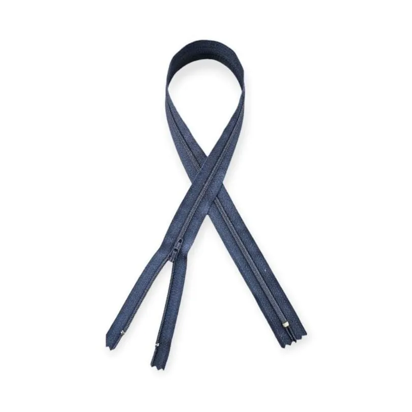 YKK Nylon Zip Navy