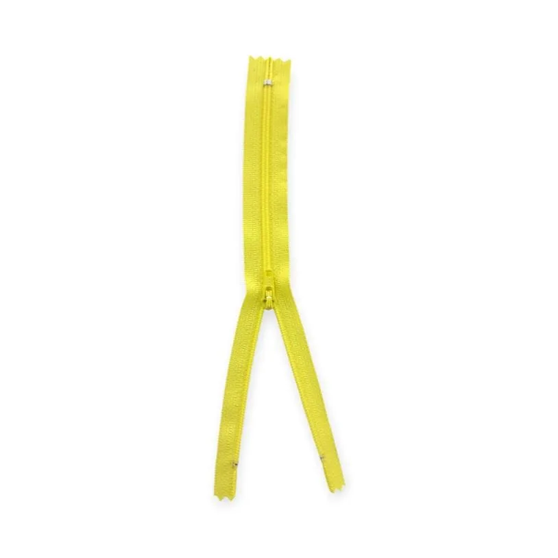 YKK Nylon Zip Yellow/DK Yellow/Canary Yellow