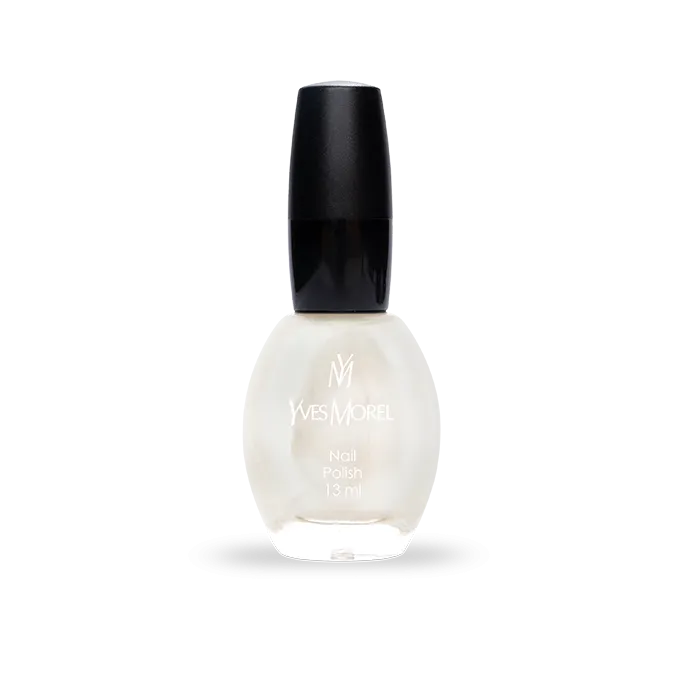 Yves Morel Nail Polish 01 white pearl